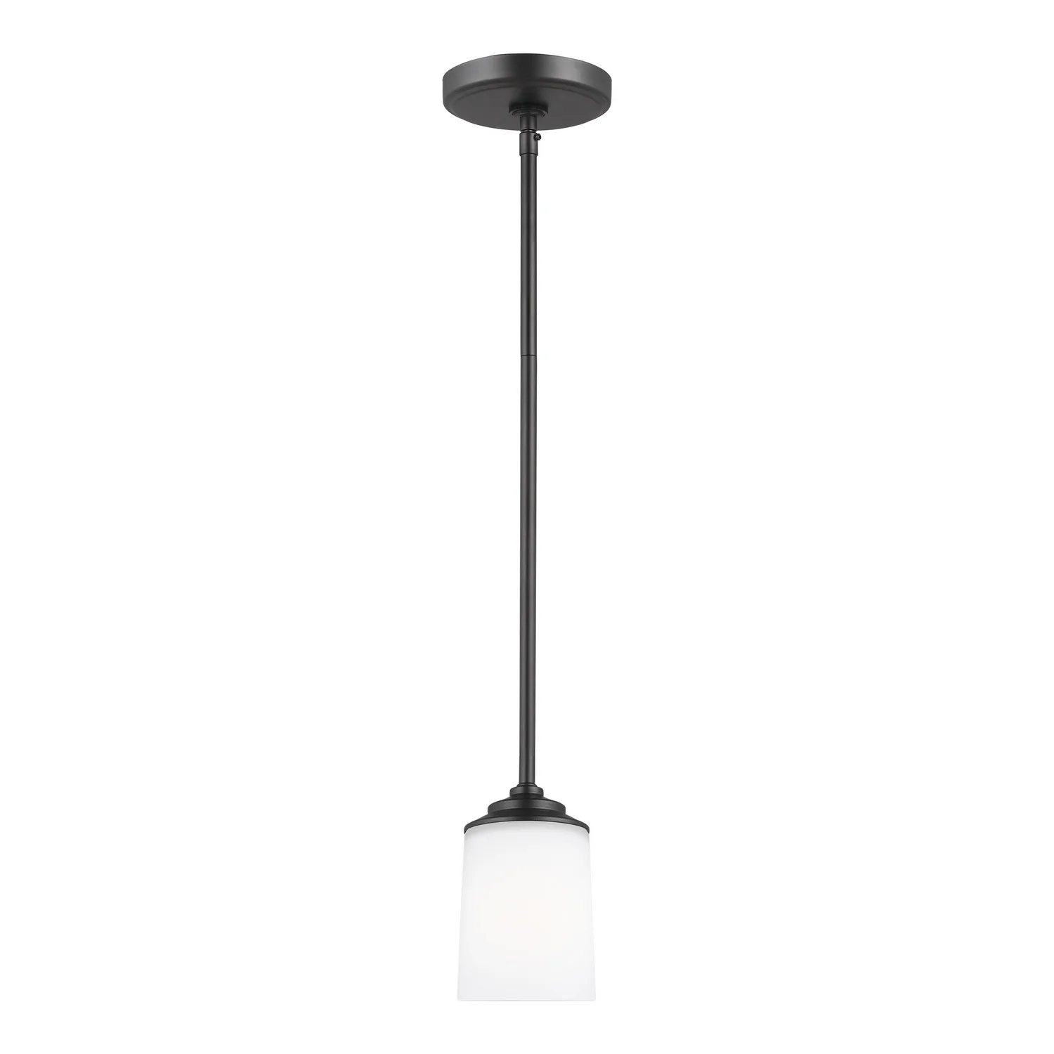 Kemal One Light Mini-Pendant in Midnight Black