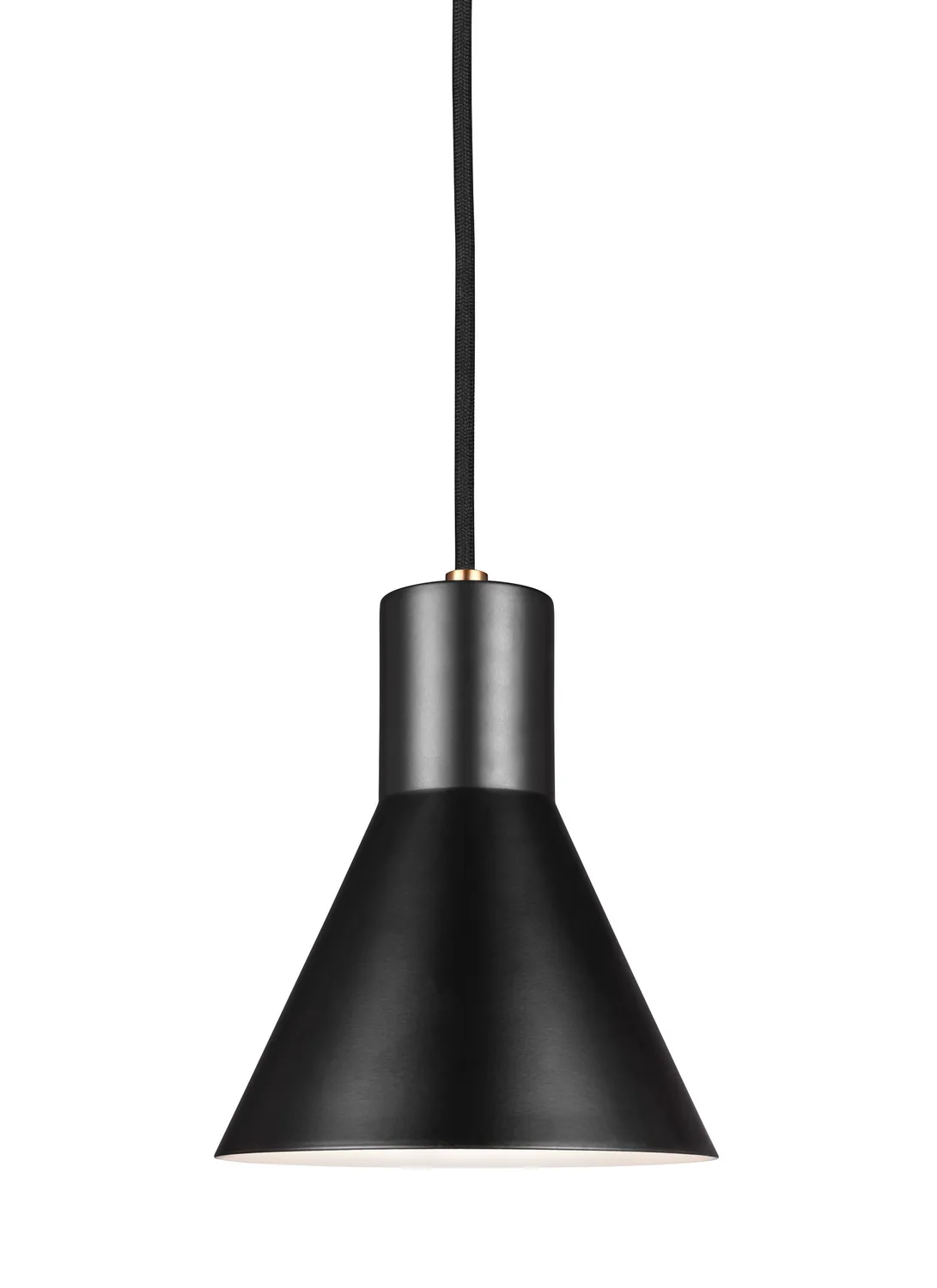 Towner One Light Mini-Pendant in Satin Brass