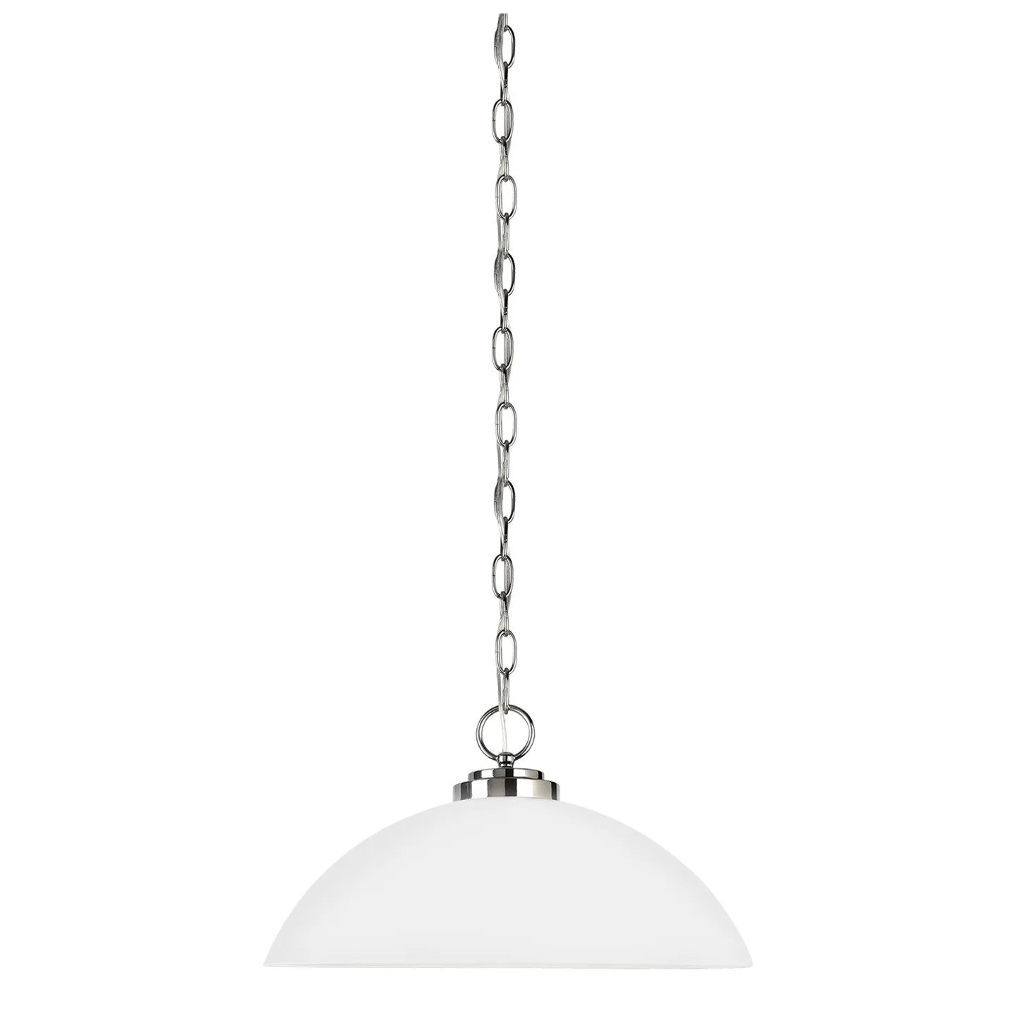 Oslo One Light Pendant in Chrome