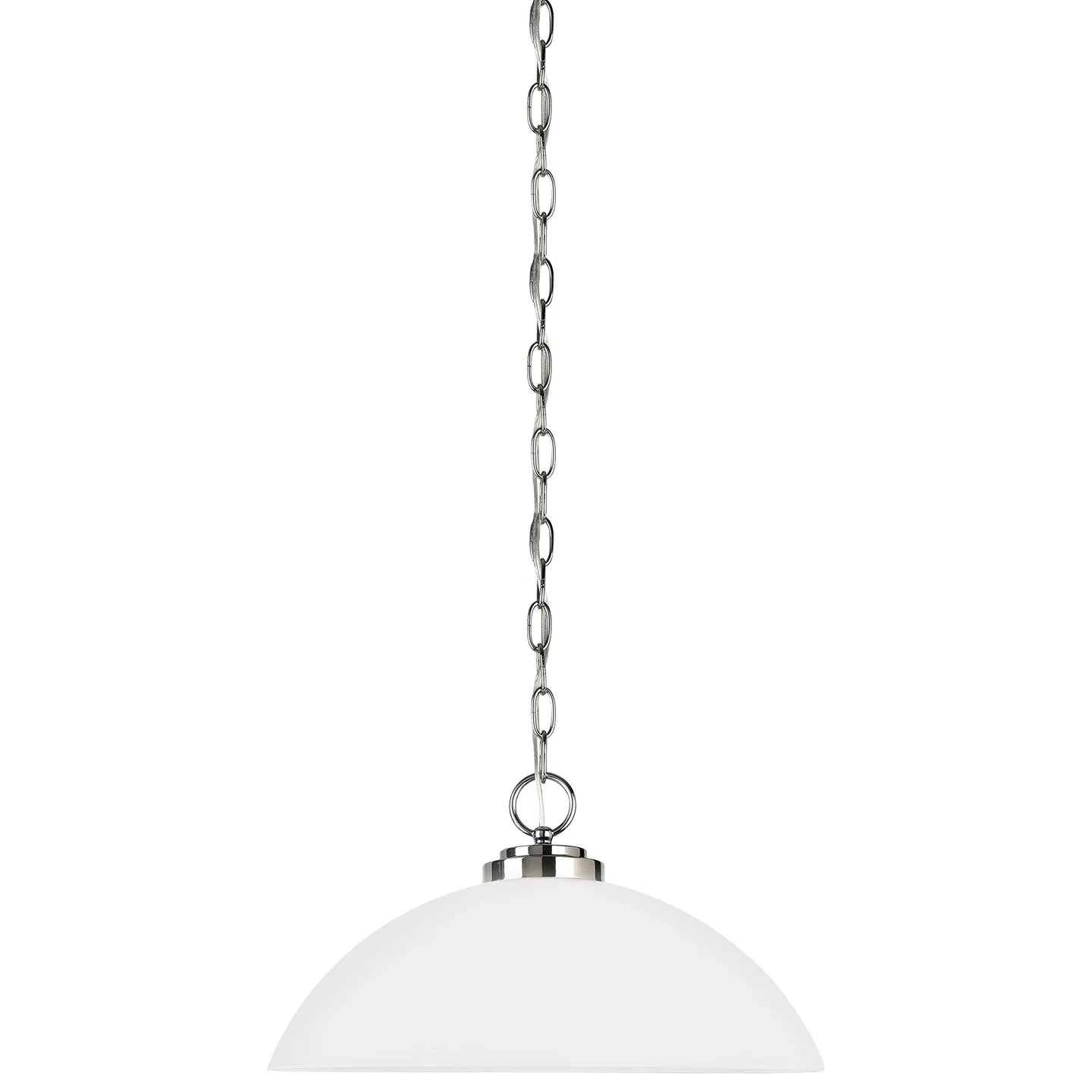 Oslo One Light Pendant in Chrome