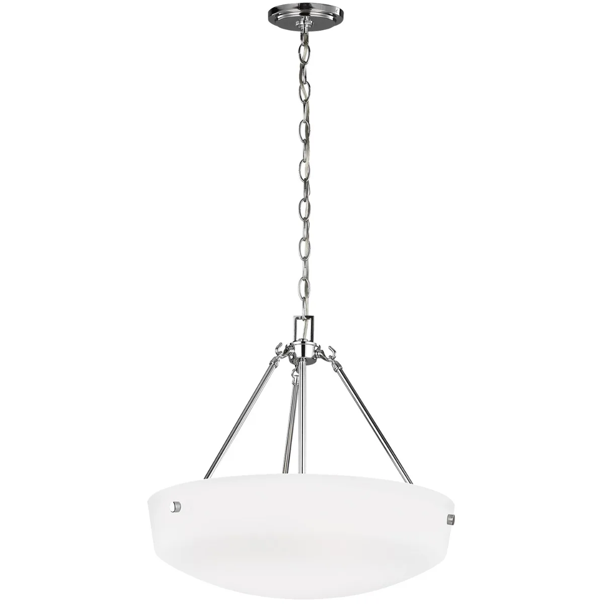 Kerrville Three Light Pendant in Chrome