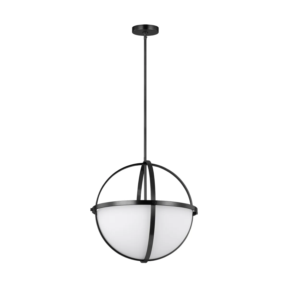 Alturas Three Light Pendant in Midnight Black