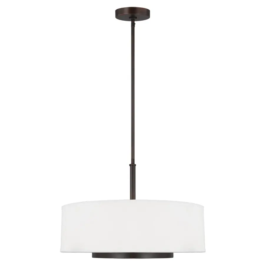 Nance 3-Light Pendant in Bronze