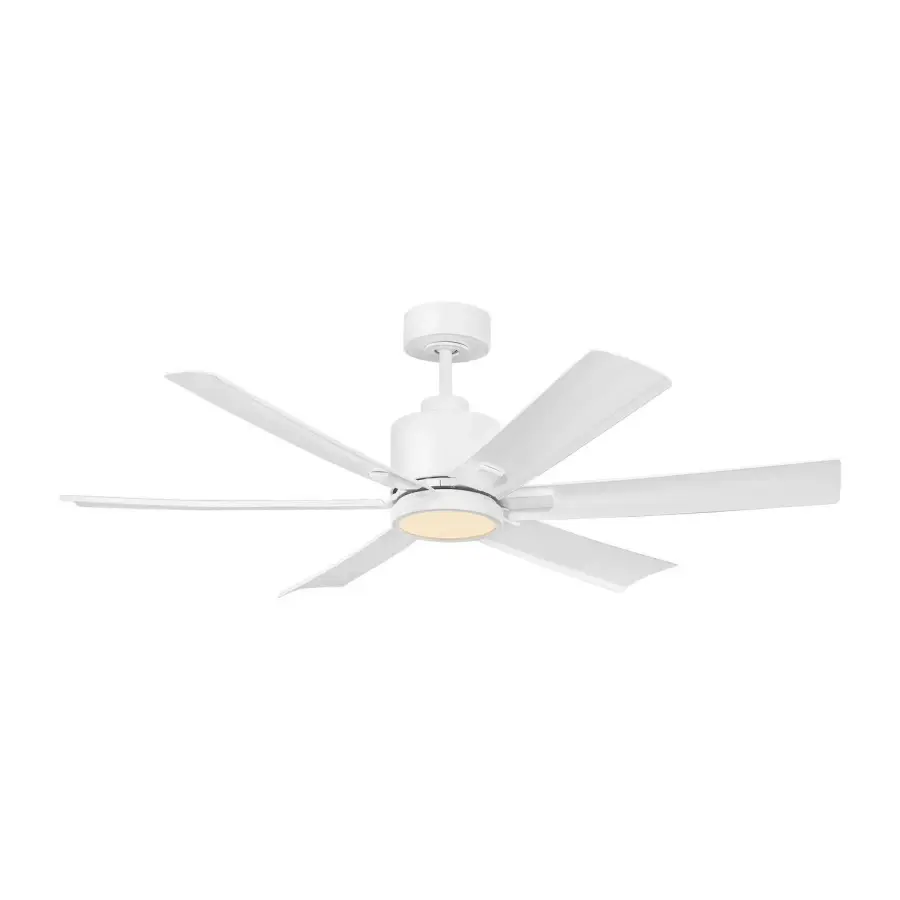 Flera Smart 52" LED Ceiling Fan in Matte White