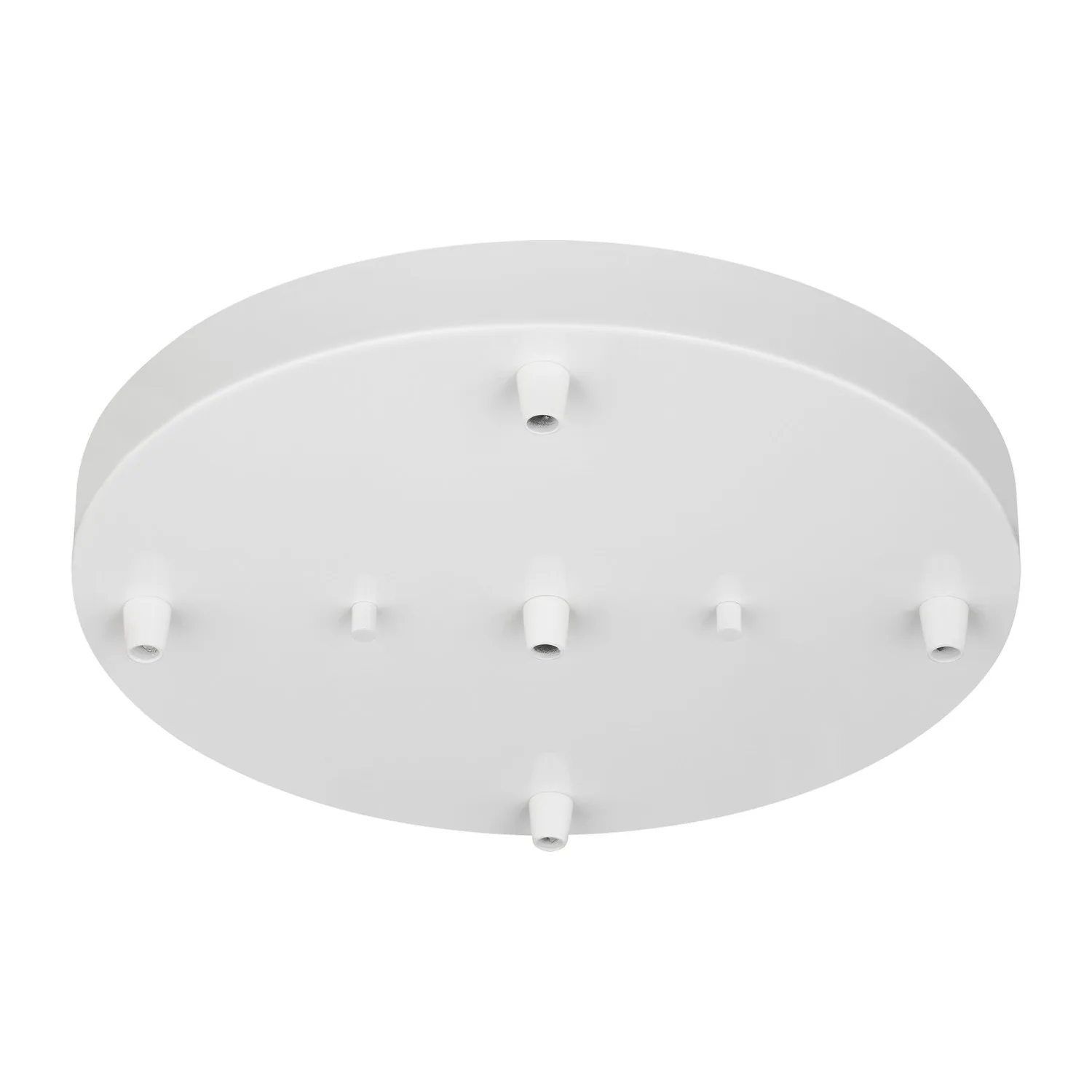 Multi-Port Canopy Five Light Cluster Canopy in White