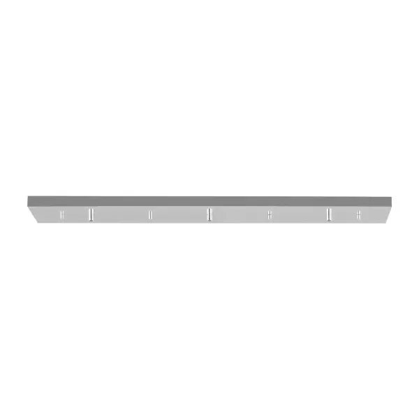 Collection: Multi-Port Canopy Rooms: Dining Room, Entry Room/Hallway, Kitchen Finish: Chrome Width: 6.00" Height: 36.00" Length: 1.00" Weight: 2.10 lb Canopy: DP:6'' W:36'' H:1'' Rectangular Material: Steel Country of Origin: China Safety Listing: cETL Safety Rating: Damp Spec Sheet Instructions
