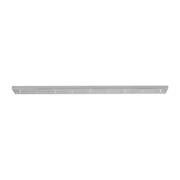 Collection: Multi-Port Canopy Rooms: Dining Room, Entry Room/Hallway, Kitchen Finish: Chrome Width: 6.00" Height: 48.00" Length: 1.00" Weight: 3.30 lb Canopy: DP:6'' W:48'' H:1'' Rectangular Material: Steel Country of Origin: China Safety Listing: cETL Safety Rating: Damp Spec Sheet Instructions