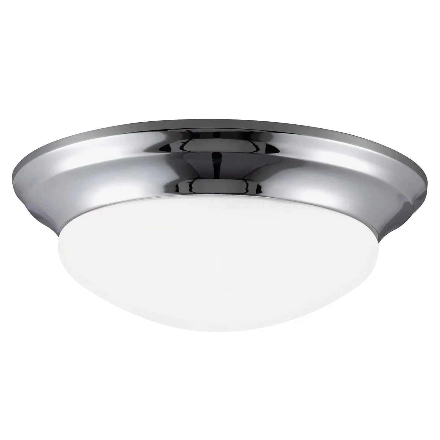 Nash One Light Flush Mount in Chrome