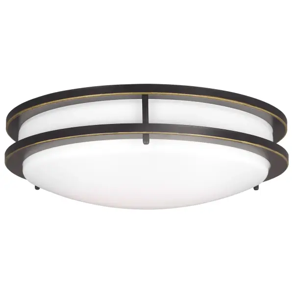 Collection: Mahone Rooms: Dining Room, Entry Room/Hallway, Kitchen Finish: Antique Bronze Glass: White Width: 14.50" Height: 4.13" Weight: 2.65 lb Wire: 6.5" Black/White Canopy: D:14.375'' H:5/16'' Round Bulbs Included Number of Bulbs: 1 Maximum Wattage: 23.00 W Bulb Type: Modules Bulb Base: Integrated Light Source: LED Light Output: 1395.00 lm Color Temperature: 3000 K CRI: 90 Rated Average Life: 50000 Voltage: 120.00 V Material: Steel Country of Origin: Vietnam Safety Listing: CSA Safety Rating: Damp Title 24 LED Spec Sheet Instructions
