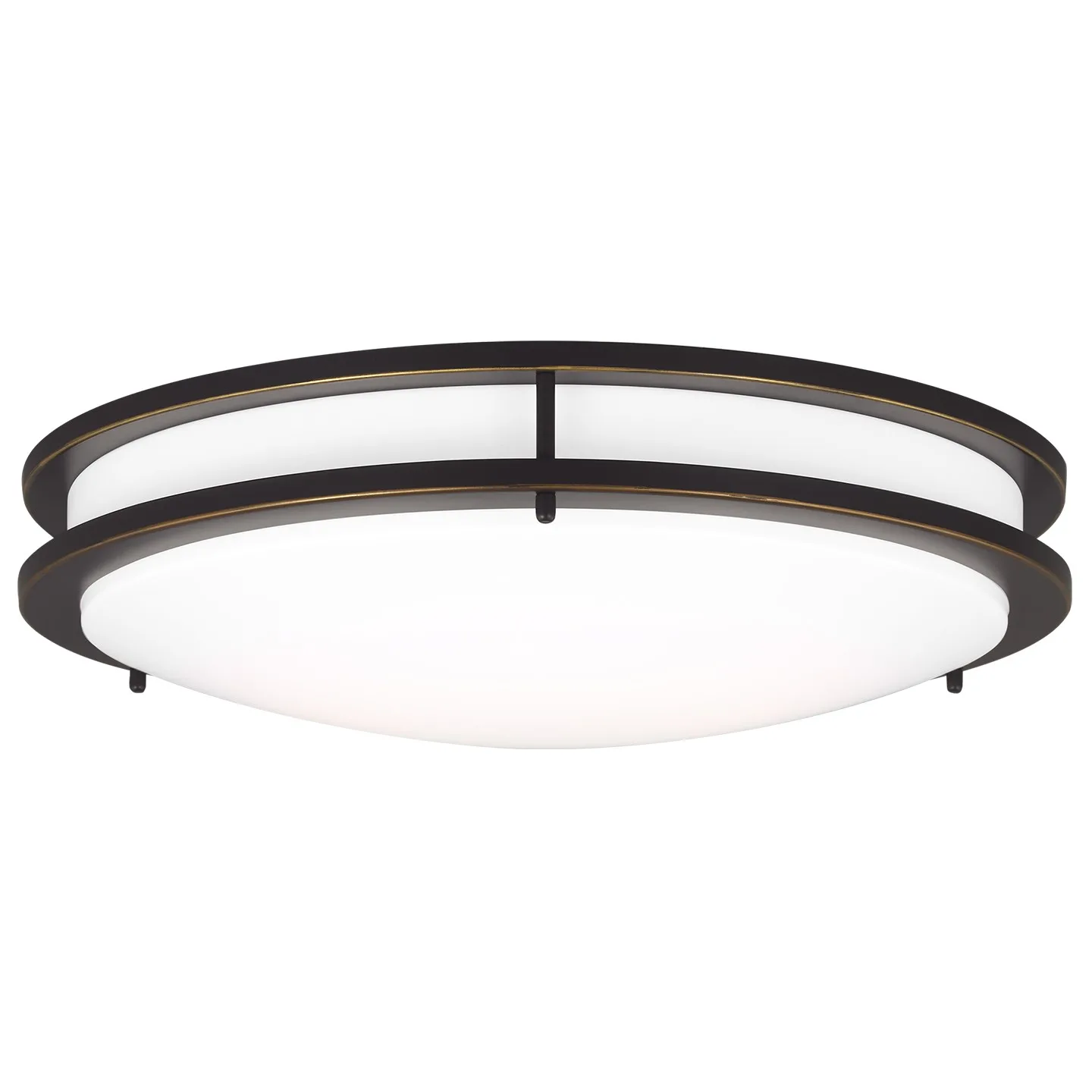 Mahone LED Flush Mount in Antique Bronze
