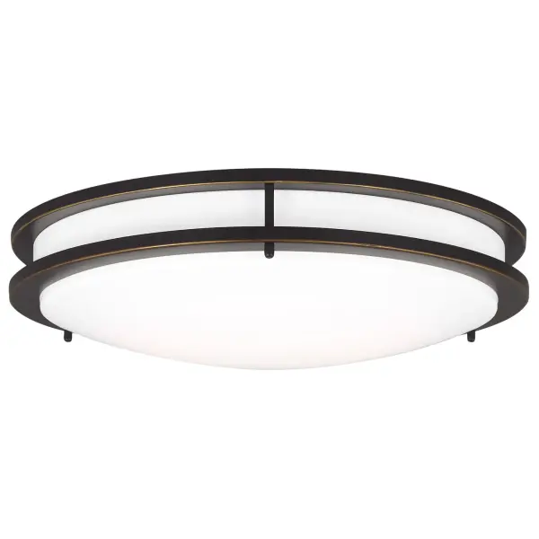 Collection: Mahone Rooms: Dining Room, Entry Room/Hallway, Kitchen Finish: Antique Bronze Glass: White Width: 17.75" Height: 4.25" Weight: 3.80 lb Wire: 6.5" Black/White Canopy: D:17.5'' H:0.375'' Round Bulbs Included Number of Bulbs: 1 Maximum Wattage: 34.00 W Bulb Type: Modules Bulb Base: Integrated Light Source: LED Light Output: 2045.00 lm Color Temperature: 3000 K CRI: 90 Rated Average Life: 50000 Voltage: 120.00 V Material: Steel Country of Origin: Vietnam Safety Listing: CSA Safety Rating: Damp Title 24 LED Spec Sheet Instructions