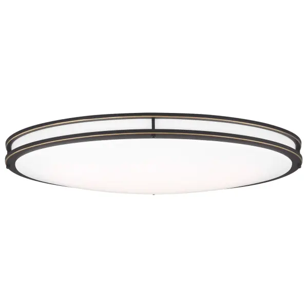 Collection: Mahone Rooms: Dining Room, Entry Room/Hallway, Kitchen Finish: Antique Bronze Glass: White Width: 18.00" Height: 4.00" Length: 32.25" Weight: 6.82 lb Wire: 6.5" Black/White Canopy: DP:18'' W:32.25'' H:7/16'' Oval Bulbs Included Number of Bulbs: 1 Maximum Wattage: 53.00 W Bulb Type: Modules Bulb Base: Integrated Light Source: LED Light Output: 3295.00 lm Color Temperature: 3000 K CRI: 90 Rated Average Life: 50000 Voltage: 120.00 V Material: Steel Country of Origin: Vietnam Safety Listing: CSA Safety Rating: Damp Title 24 LED Spec Sheet Instructions