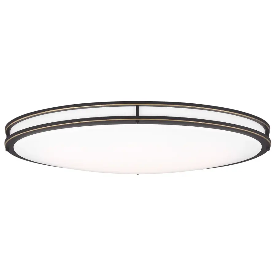 Mahone LED Flush Mount in Antique Bronze