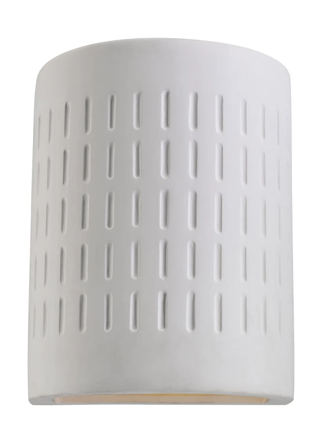 Paintable Ceramic Outdoor Wall Lantern
