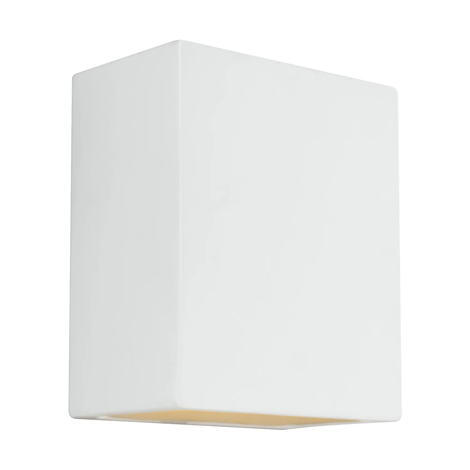 Paintable Ceramic One Light Outdoor Wall Lantern