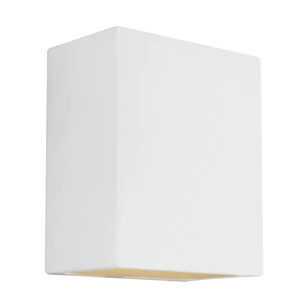 Paintable Ceramic One Light Outdoor Wall Lantern