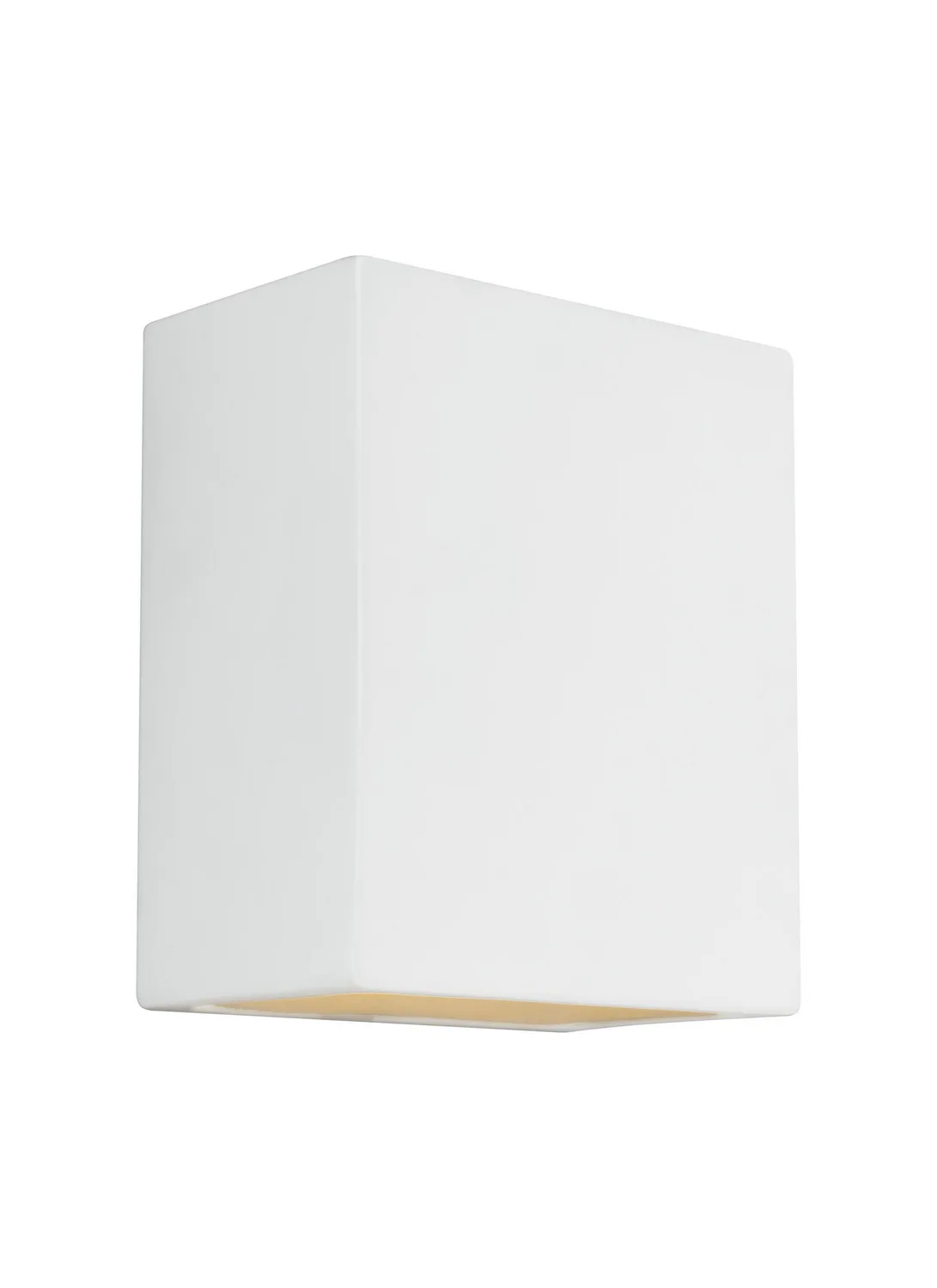 Paintable Ceramic One Light Outdoor Wall Lantern