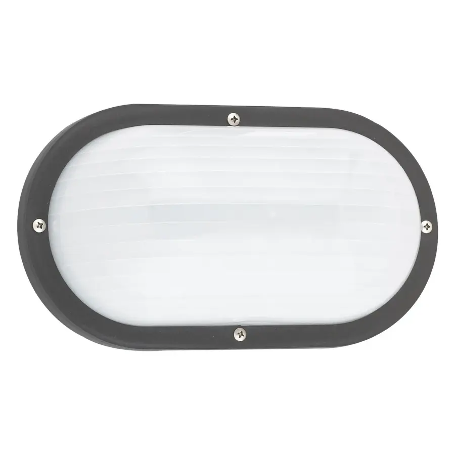 Bayside One Light Outdoor Wall Lantern in Black