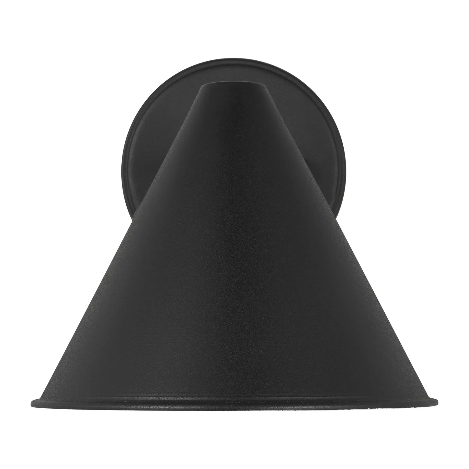 Crittenden One Light Outdoor Wall Lantern in Black
