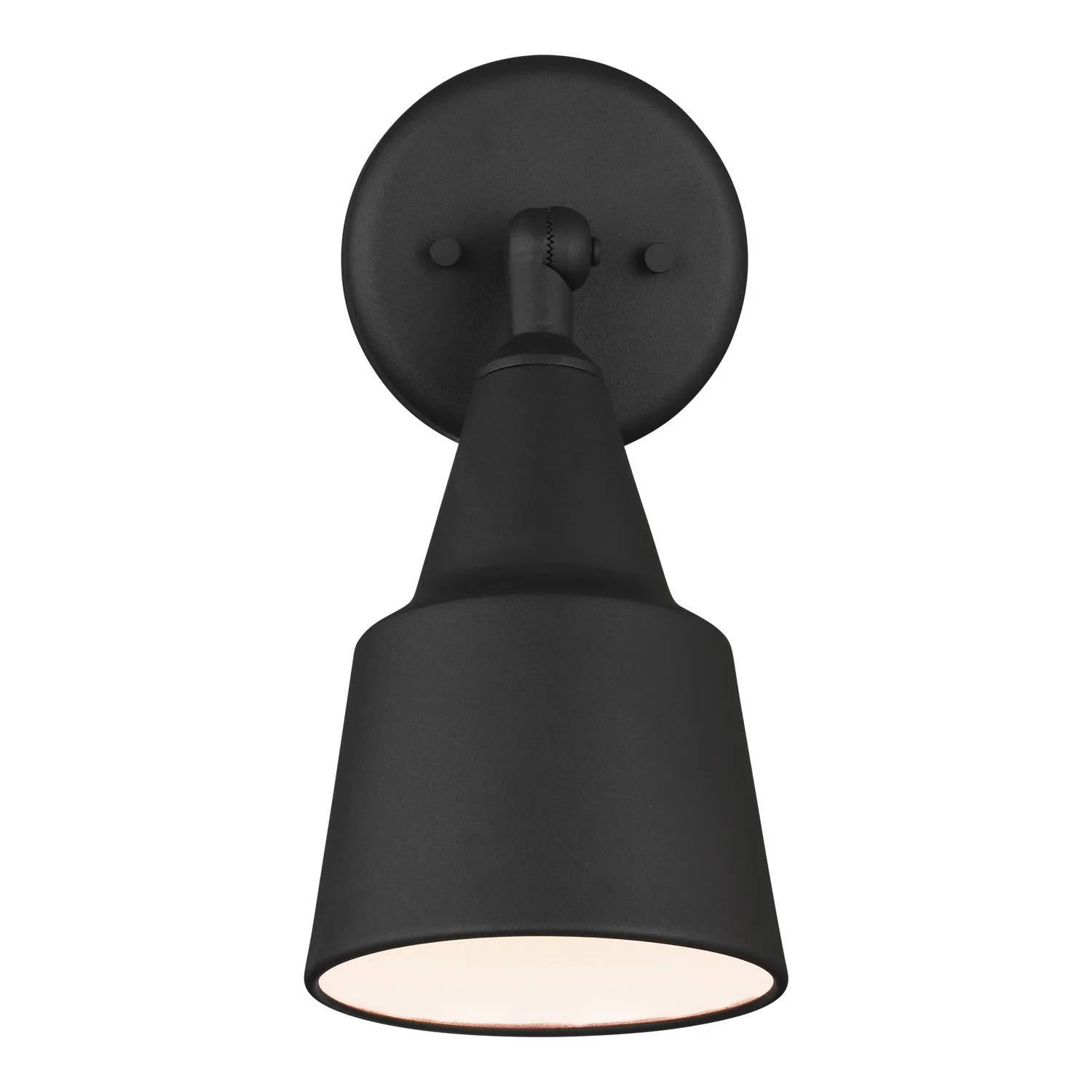 Flood Light One Light Outdoor Flood Light in Black