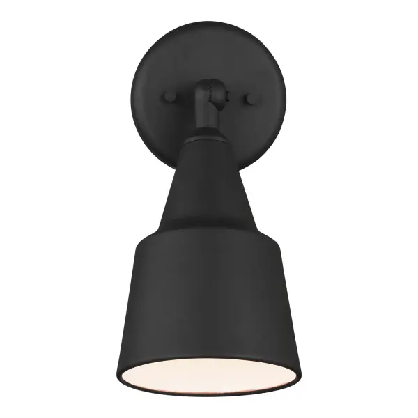 A practical single-light flood fixture in durable aluminum with wet location rating. Compact 5.7-inch profile suits tight spaces while delivering focused PAR30 illumination for security, pathways, or architectural accents.
