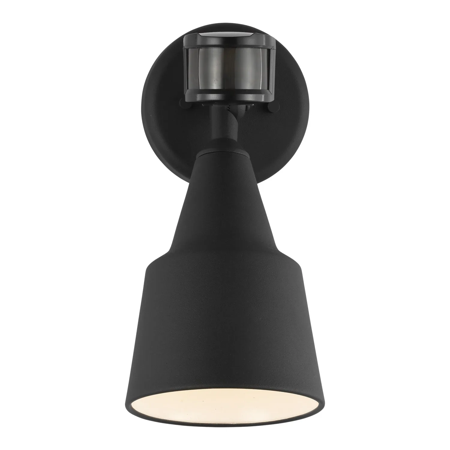 Flood Light with Photo and Motion Sensor in Black