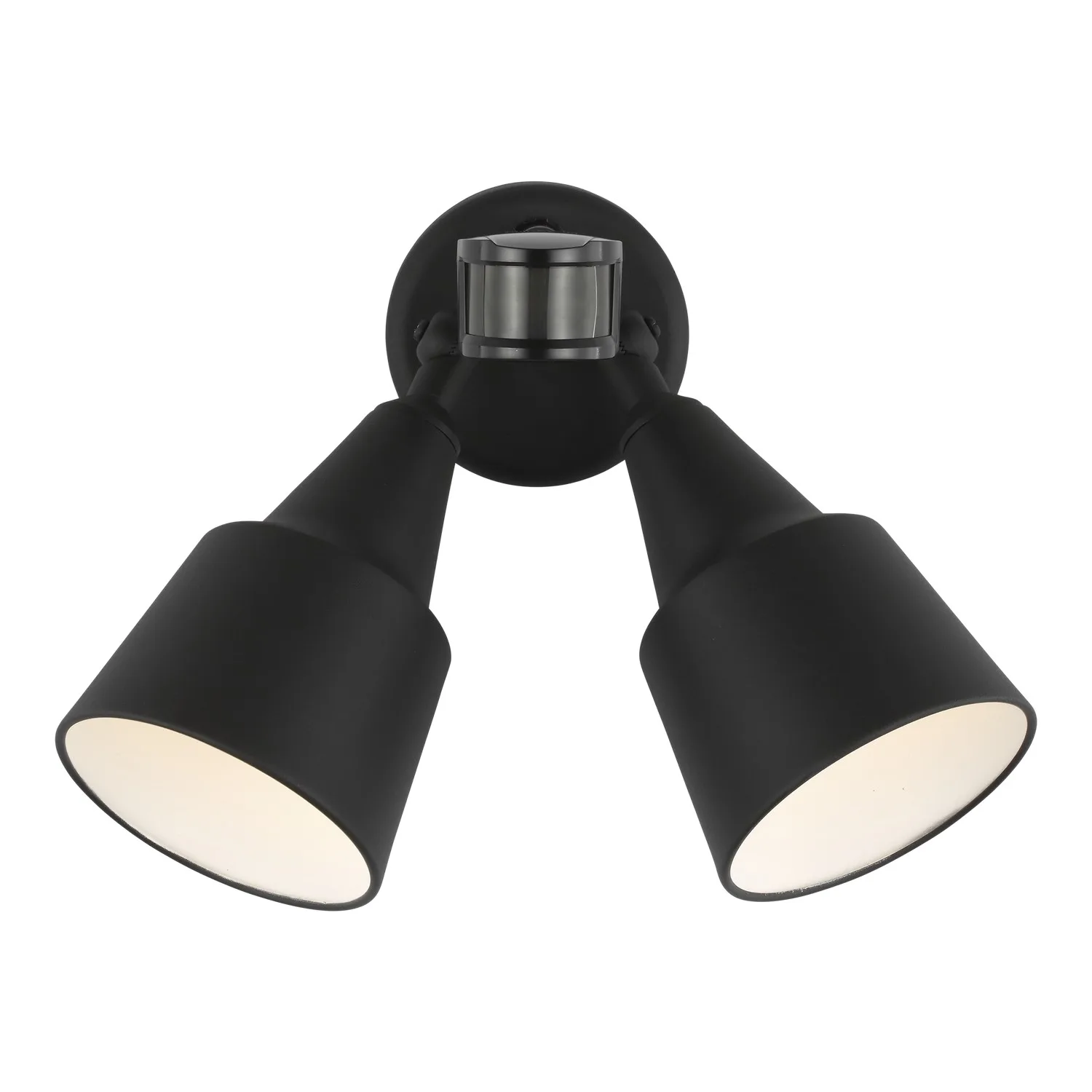 Flood Light Two Light Outdoor Flood with Photo and Motion Sensor