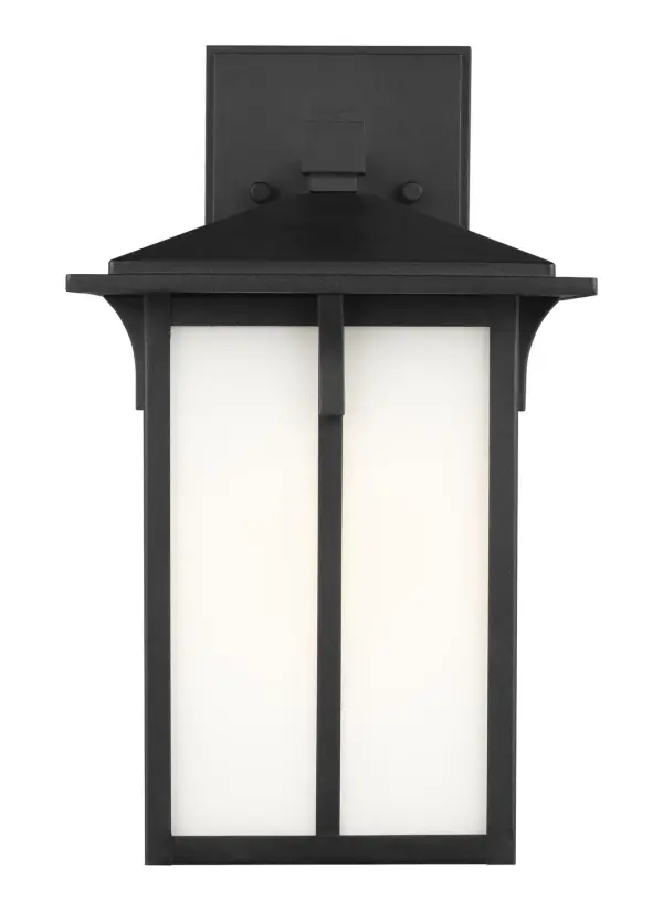 The Tomek wall lantern delivers modern style with practical outdoor lighting. Its compact aluminum construction and wet-rated design make it ideal for entryways and patios, while the integrated LED provides energy-efficient illumination.