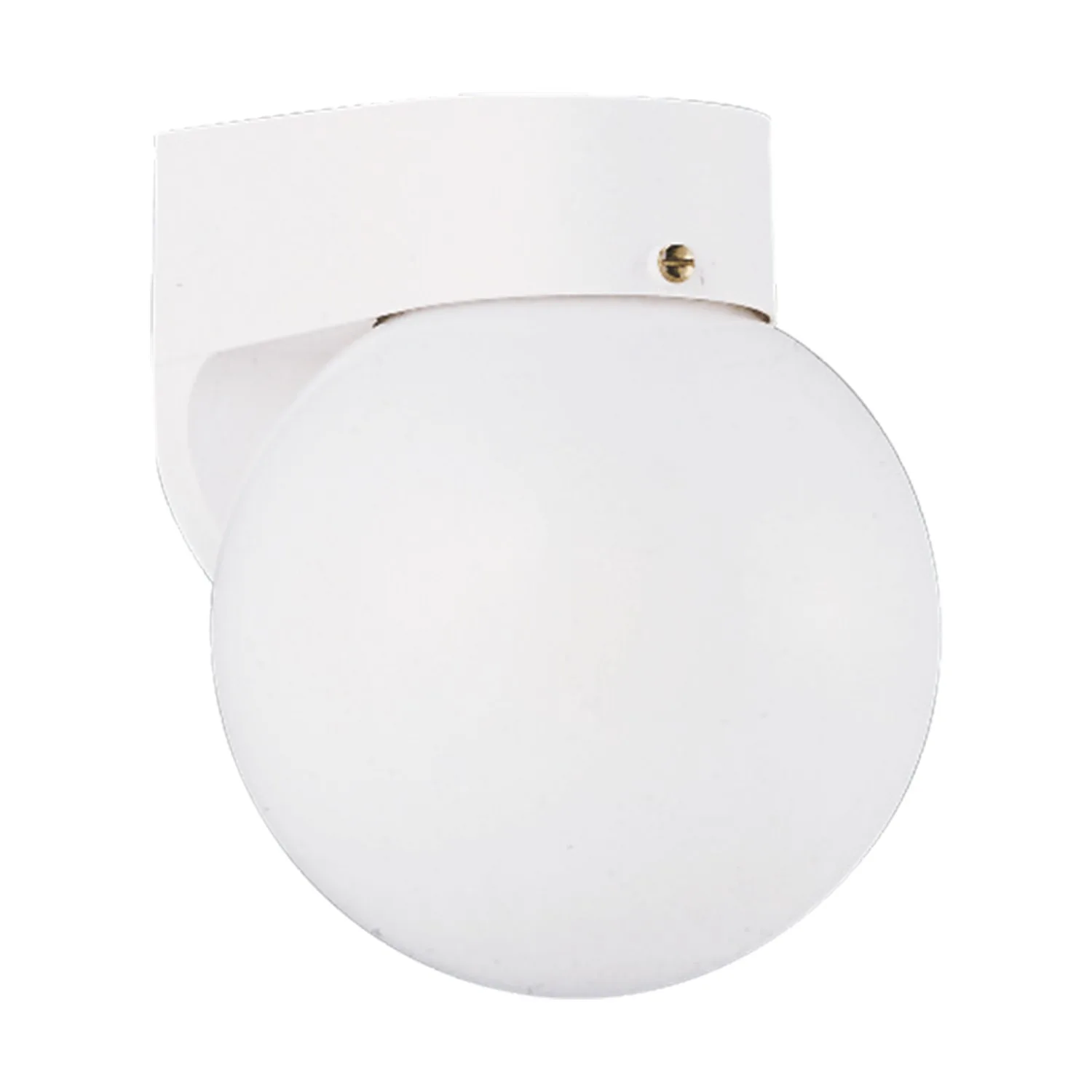 Outdoor Wall One Light LED Lantern in White