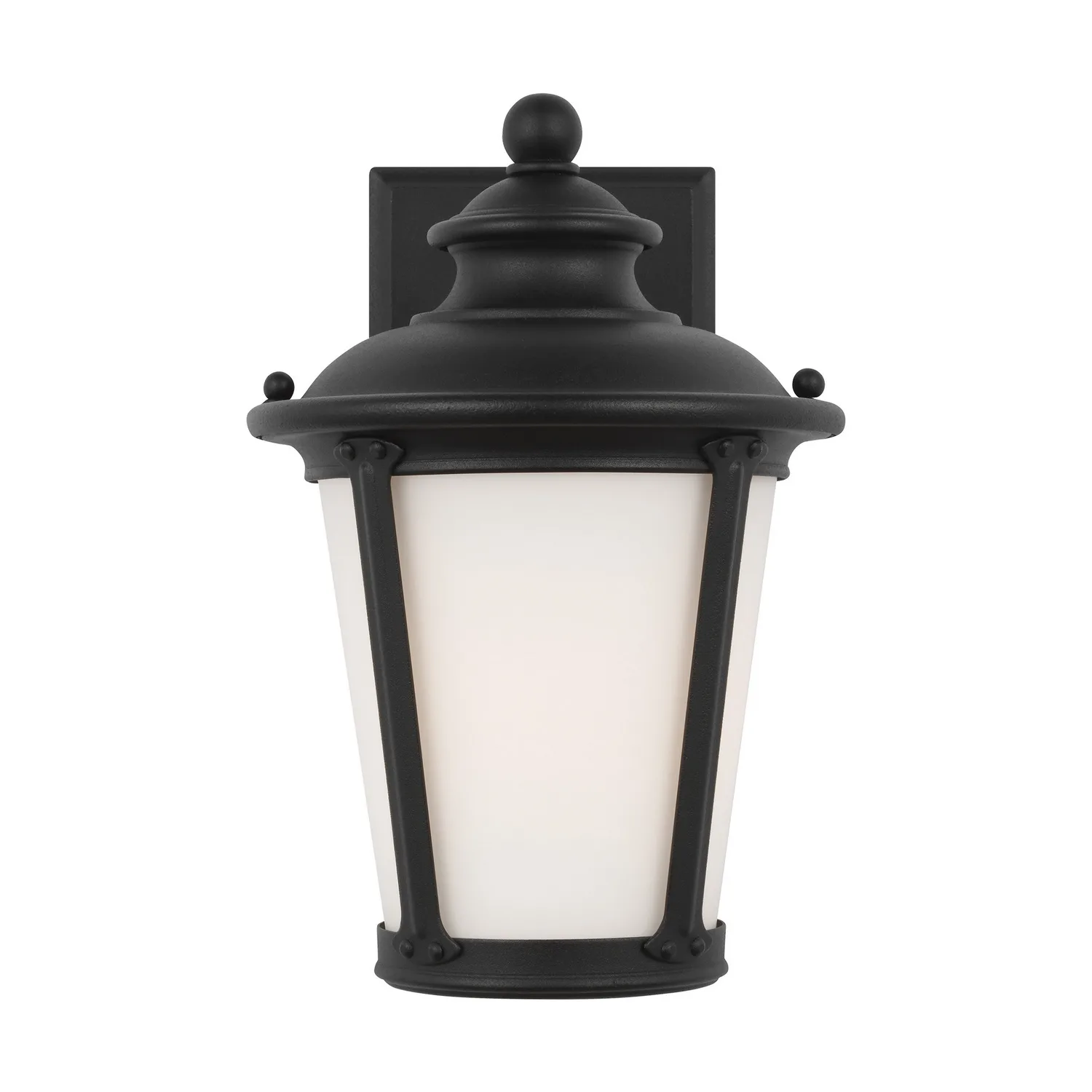 Cape May One Light Outdoor Wall Lantern in Black