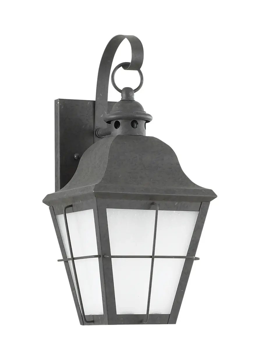 Chatham Outdoor Wall Lantern in Oxidized Bronze