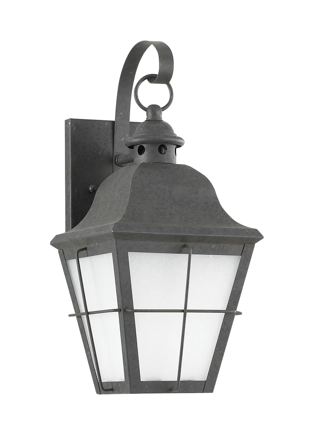 Chatham Outdoor Wall Lantern in Oxidized Bronze
