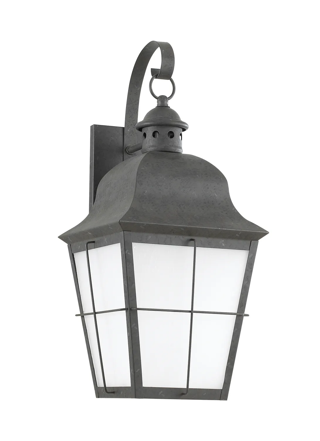 Chatham Outdoor Wall Lantern in Oxidized Bronze