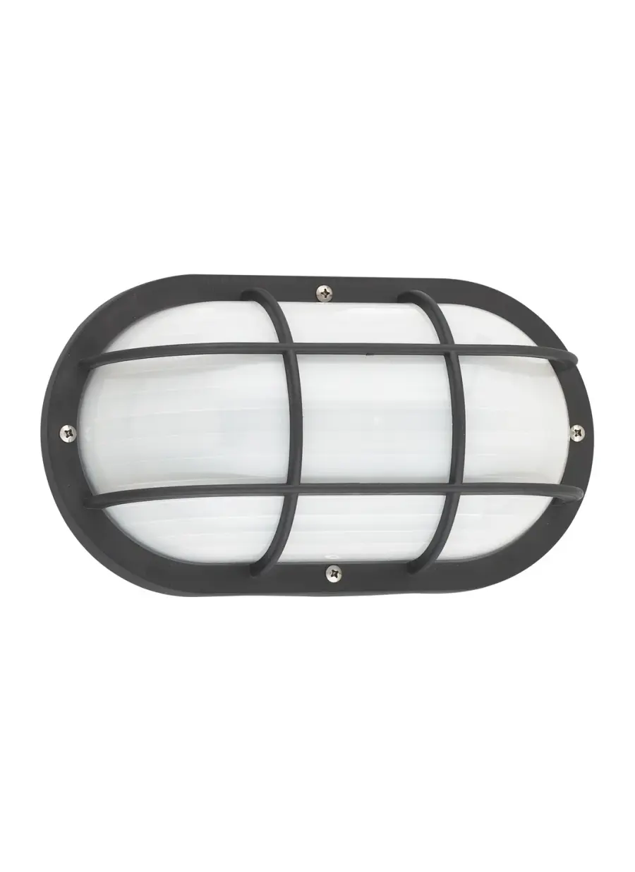 Bayside Outdoor Wall Lantern in Black