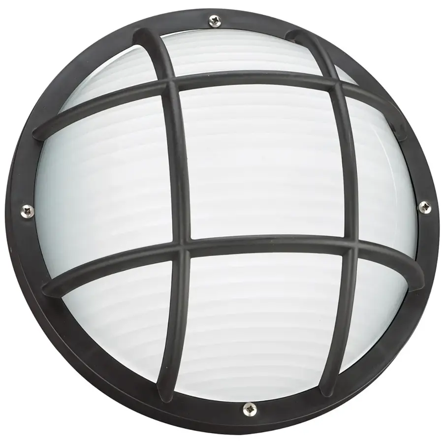 Bayside Outdoor Wall/Ceiling Mount Light in Black