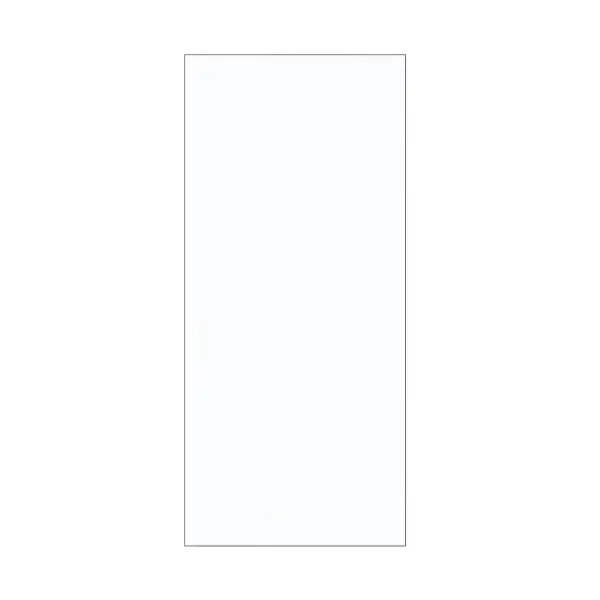 A practical address number tile in white polycarbonate that provides clear visibility for home identification. Lightweight and weather-resistant design suitable for exterior mounting.