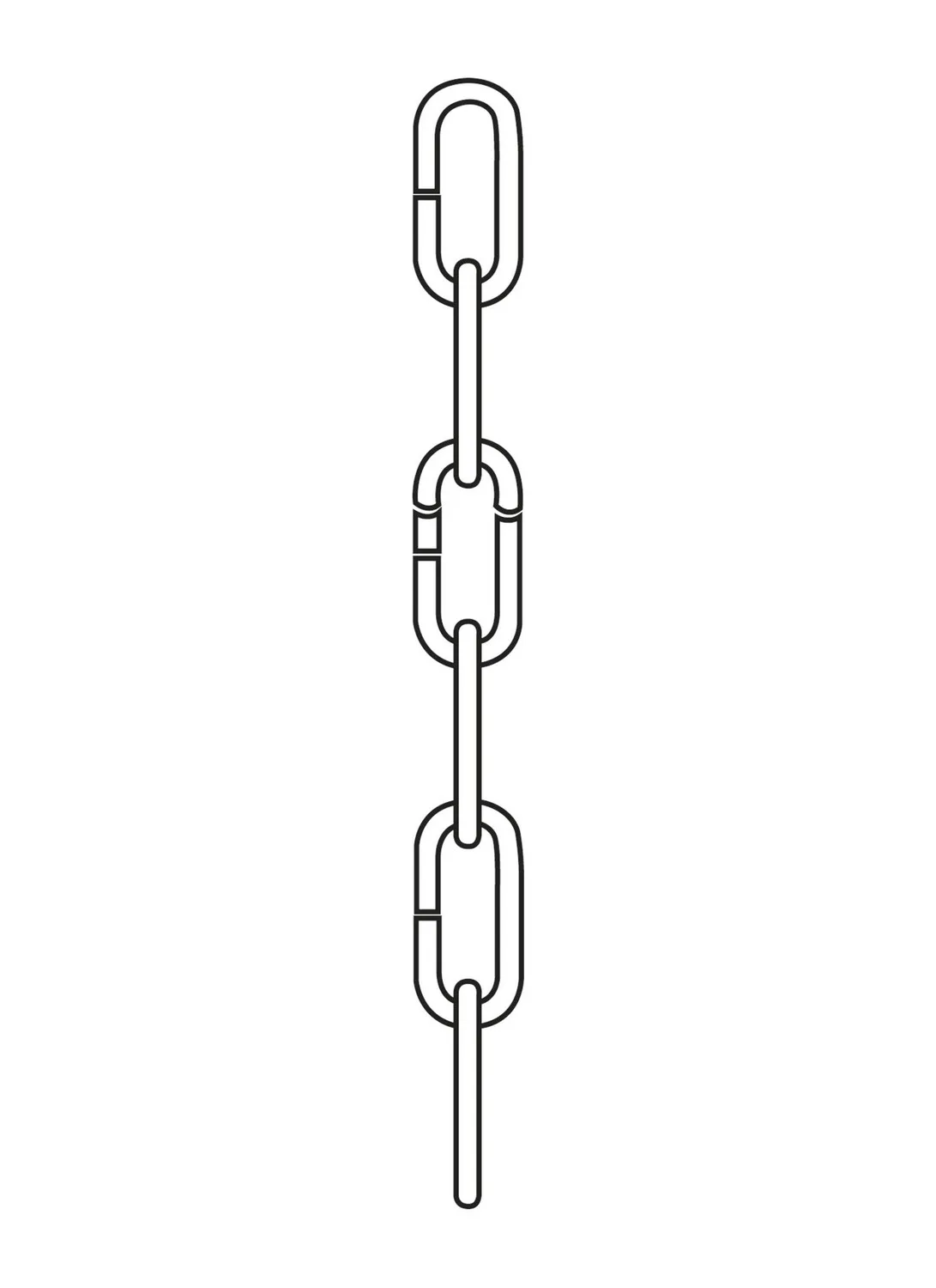 Decorative Chain in Brushed Oil Rubbed Bronze - 72"