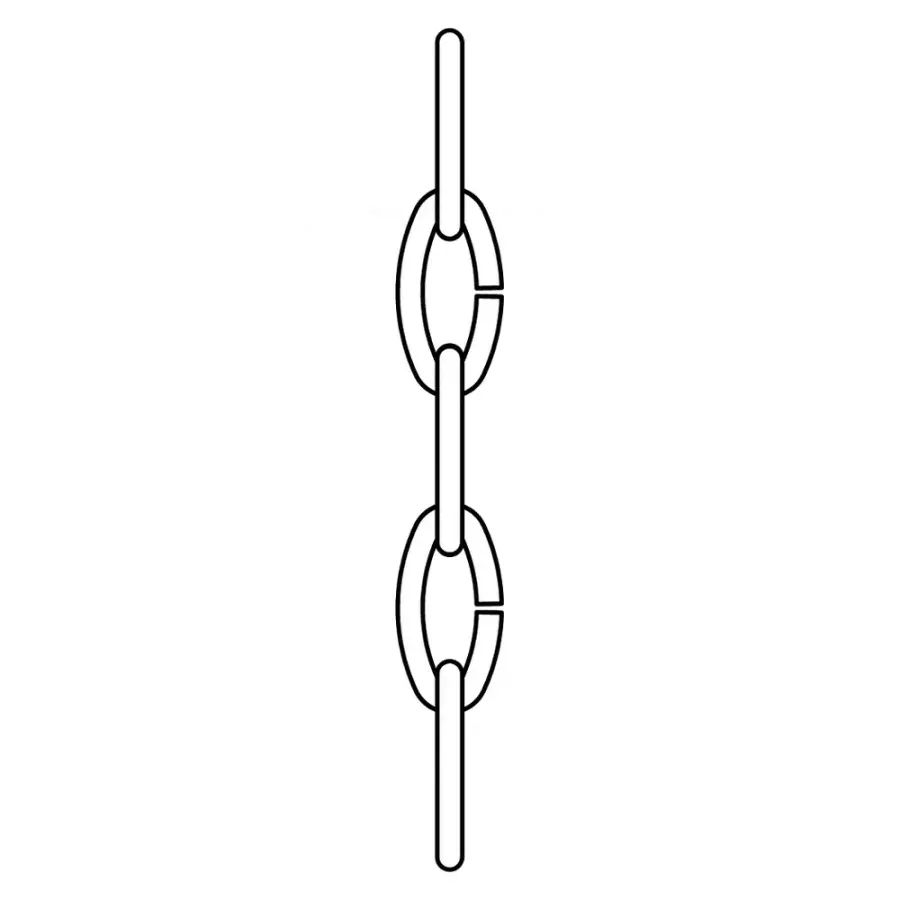 Decorative Chain in Blacksmith - 72 Inch