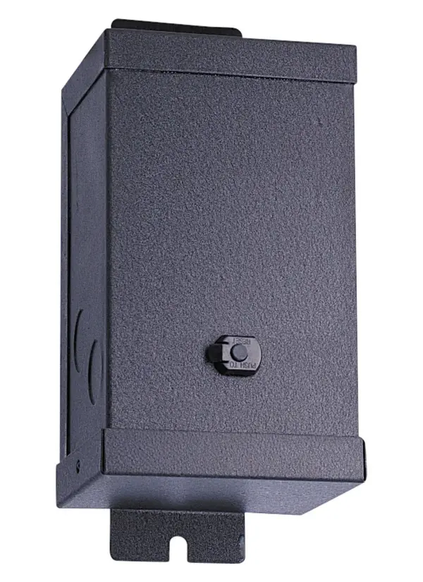 A professional-grade hardwire transformer designed for outdoor landscape lighting installations. Delivers consistent 150W power output with UL-listed safety for residential and commercial applications.