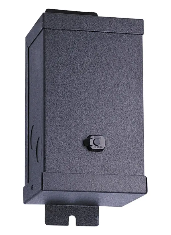 A robust hardwired transformer designed for outdoor landscape lighting installations. Delivers reliable 300-watt capacity with UL-listed safety for residential and commercial applications.