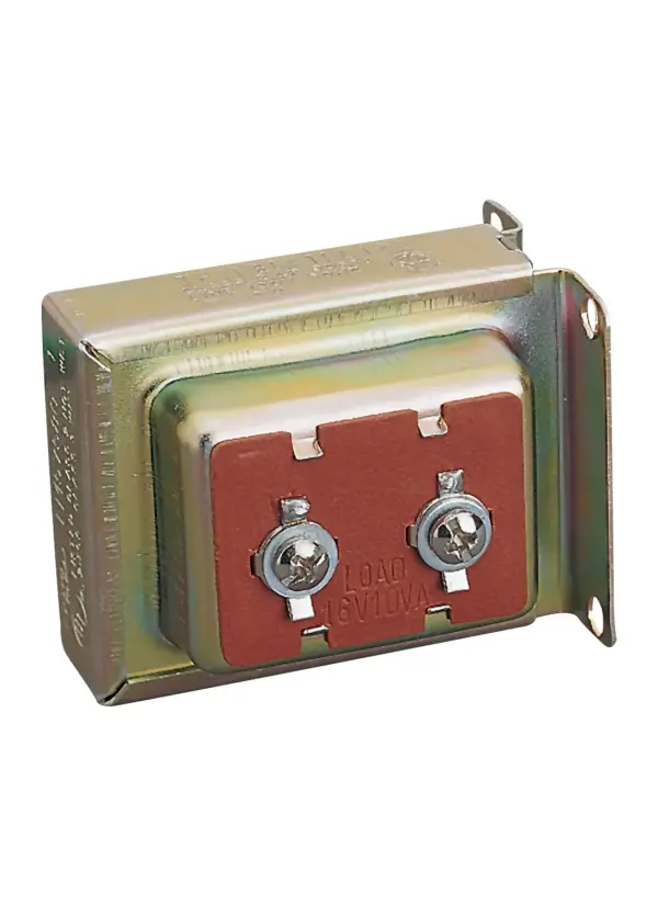 Essential 16-watt transformer designed for outdoor address lighting systems. Compact steel construction with wet-rated protection ensures reliable performance in all weather conditions.
