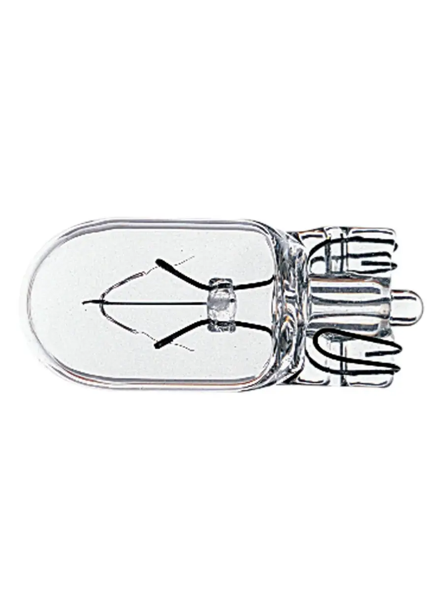 T3 1/4 Wedge Base Incandescent Bulb - 5W Clear