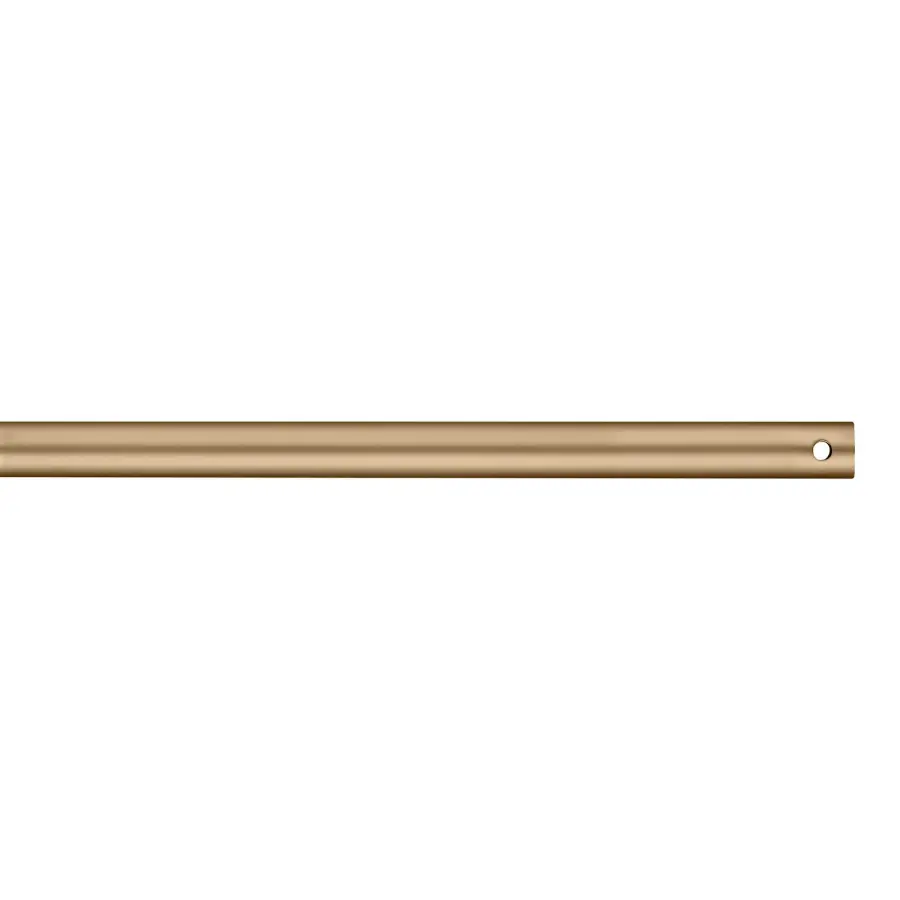 24" Universal Downrod in Satin Brass