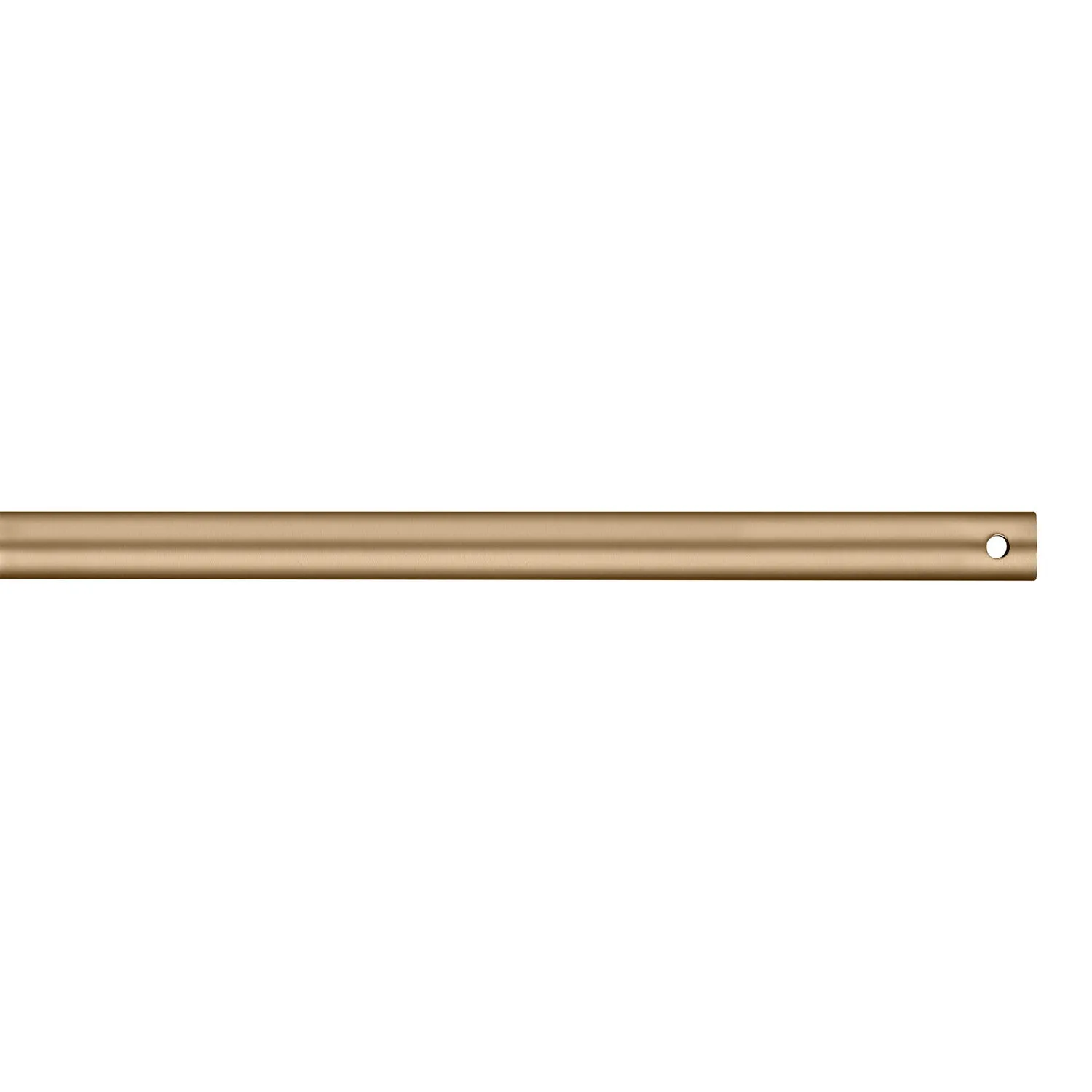 36" Universal Downrod in Satin Brass