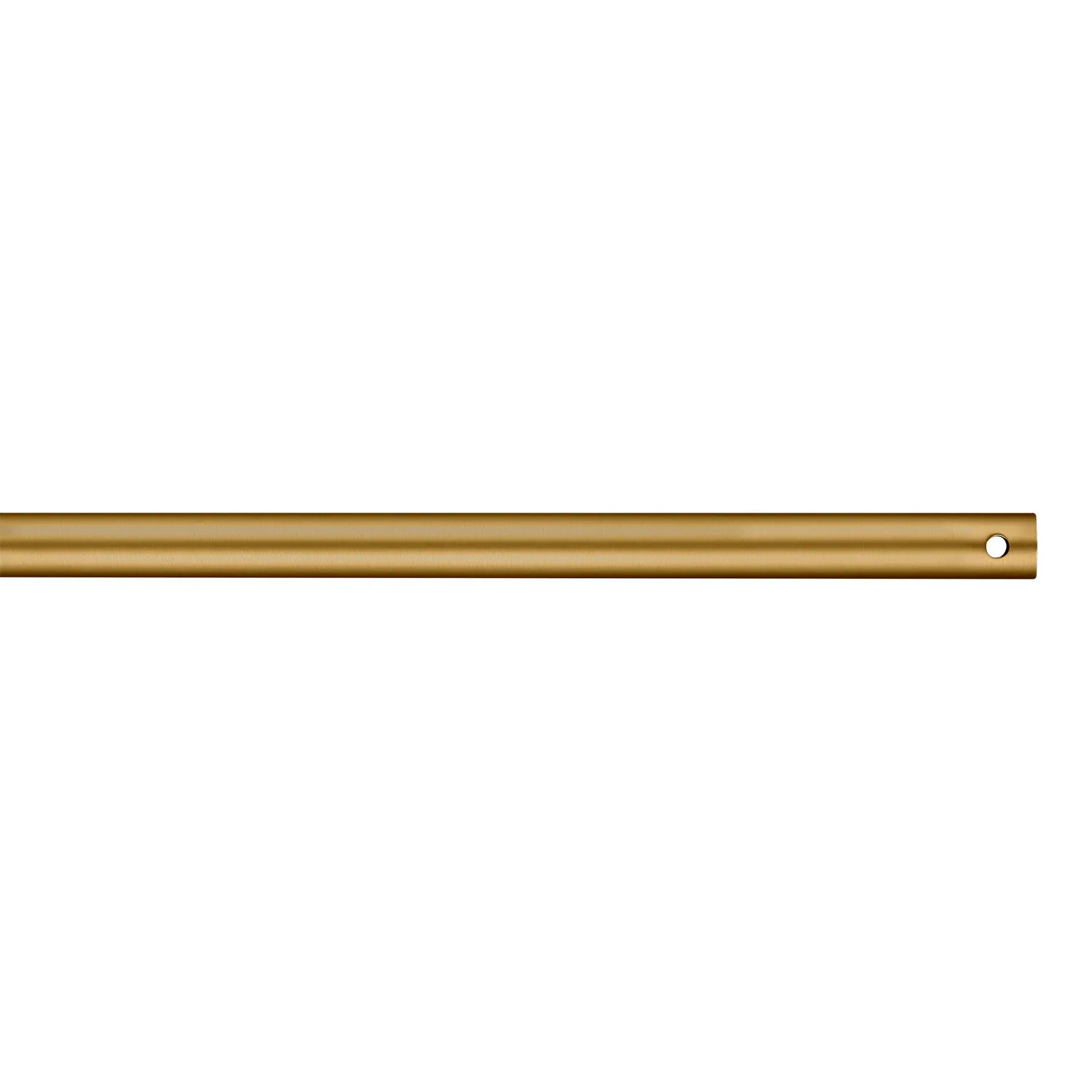 60-Inch Universal Downrod in Burnished Brass