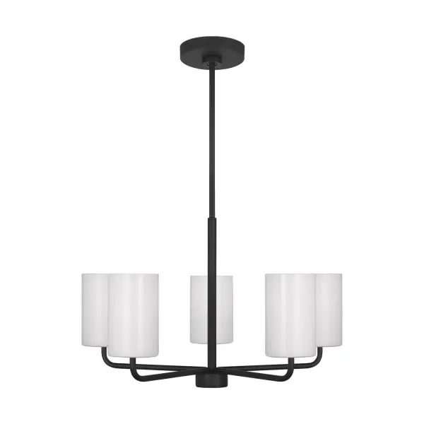 Collection: Rhett Rooms: Dining Room, Entry Room/Hallway, Living Room Finish: Midnight Black Glass: Clear outside / painted white inside Width: 24.00" Height: 14.13" Weight: 6.50 lb Wire: 72" Black Rod: (3) 12",(1) 6" Canopy: D:5.5'' H:0.875'' Round Number of Bulbs: 5 Maximum Wattage: 60.00 W Bulb Type: A19 Bulb Base: Medium Voltage: 120.00 V Material: Steel Country of Origin: Vietnam Safety Listing: cETL Safety Rating: Damp Title 24 Spec Sheet