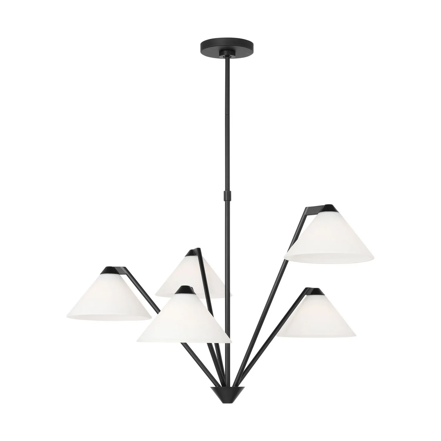 Werley Chandelier in Midnight Black