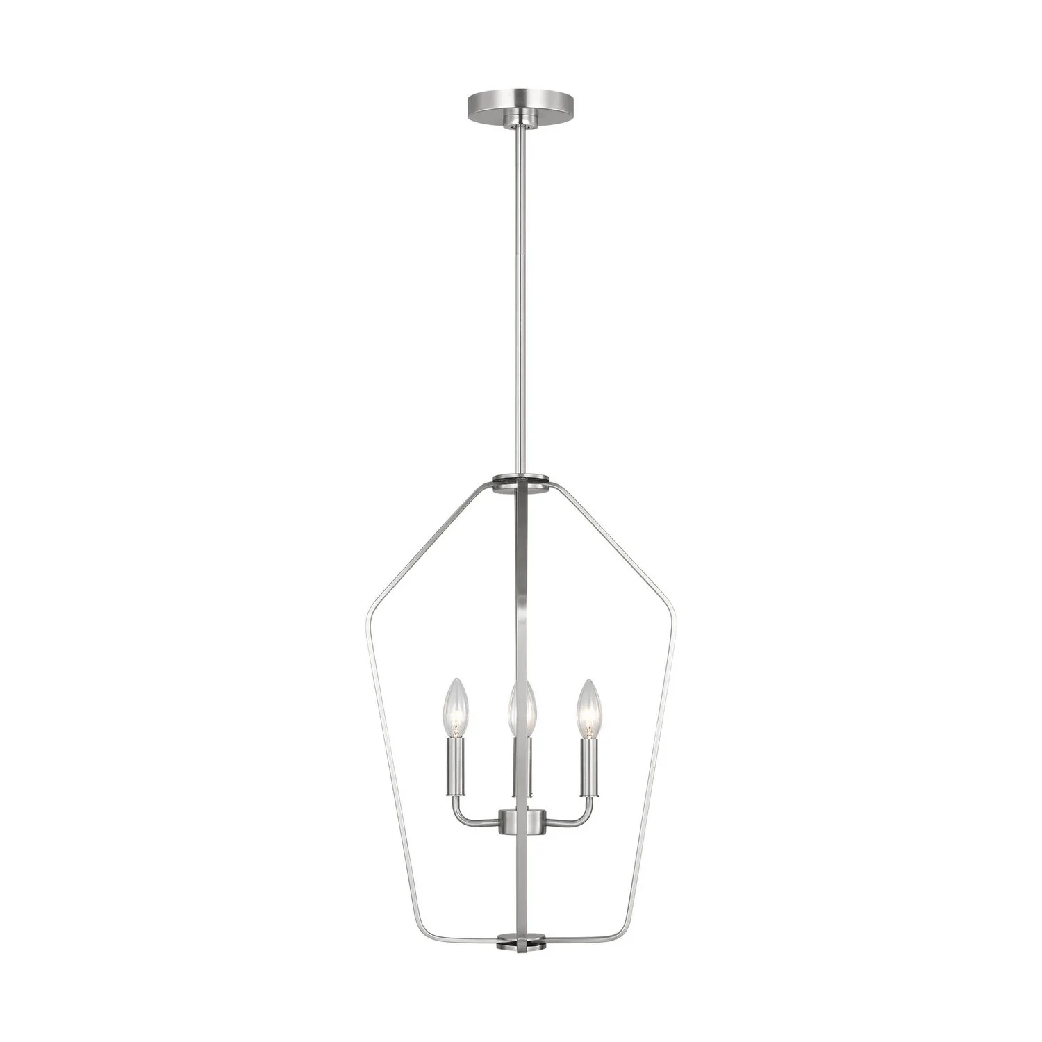Kennan Four Light Chandelier in Brushed Nickel