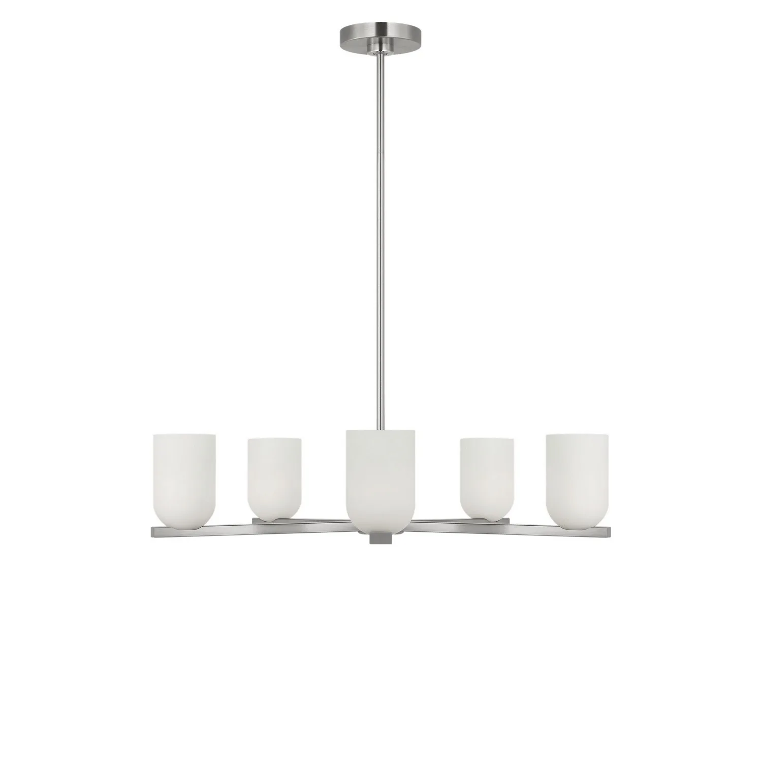 Neblina 5-Light Chandelier in Brushed Nickel