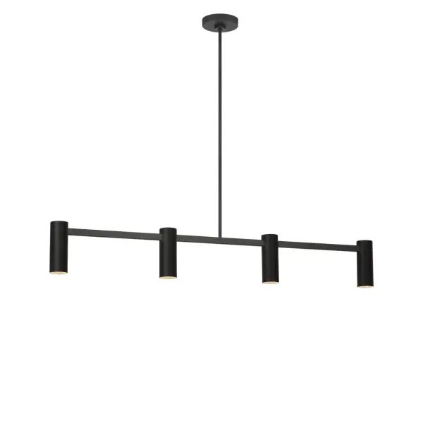 Four Light Linear Chandelier /B11/E12/3000K/90CRI
